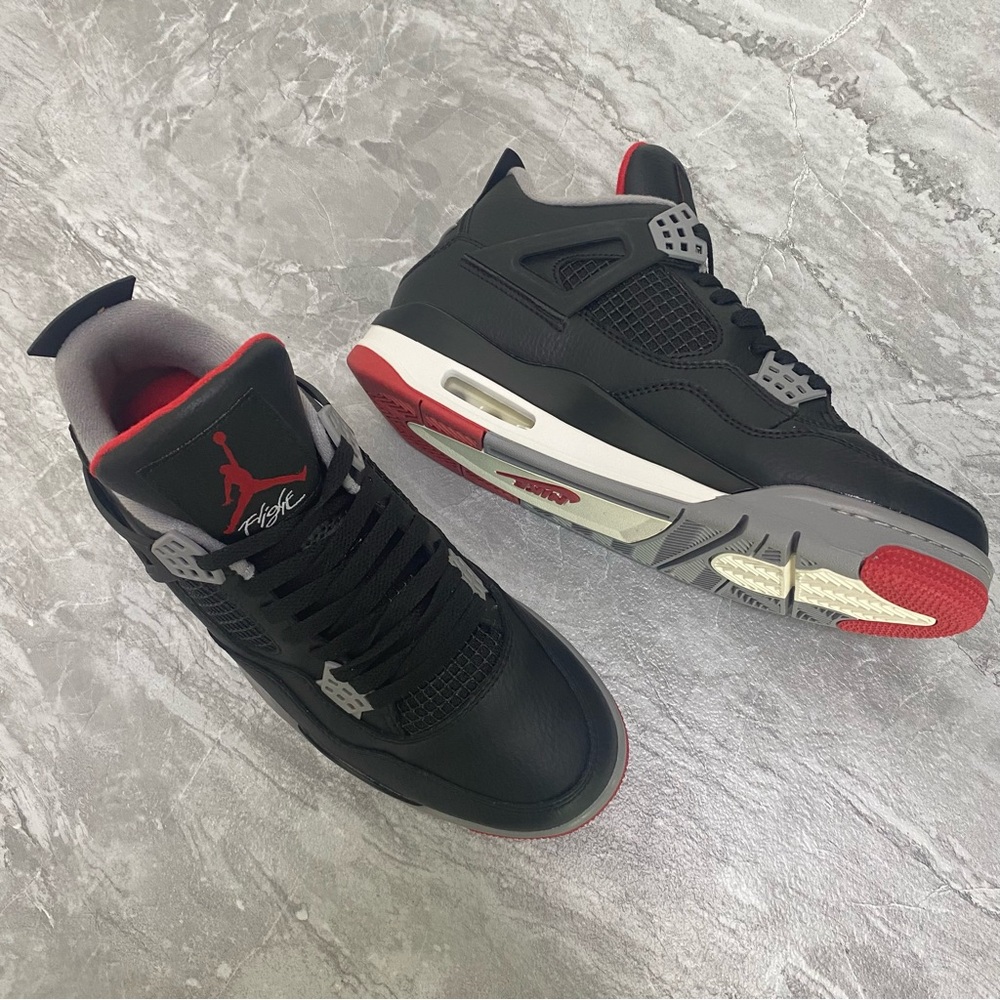 Jofdan 4 Retro "Bred Reimagined"
Black/Red Men's